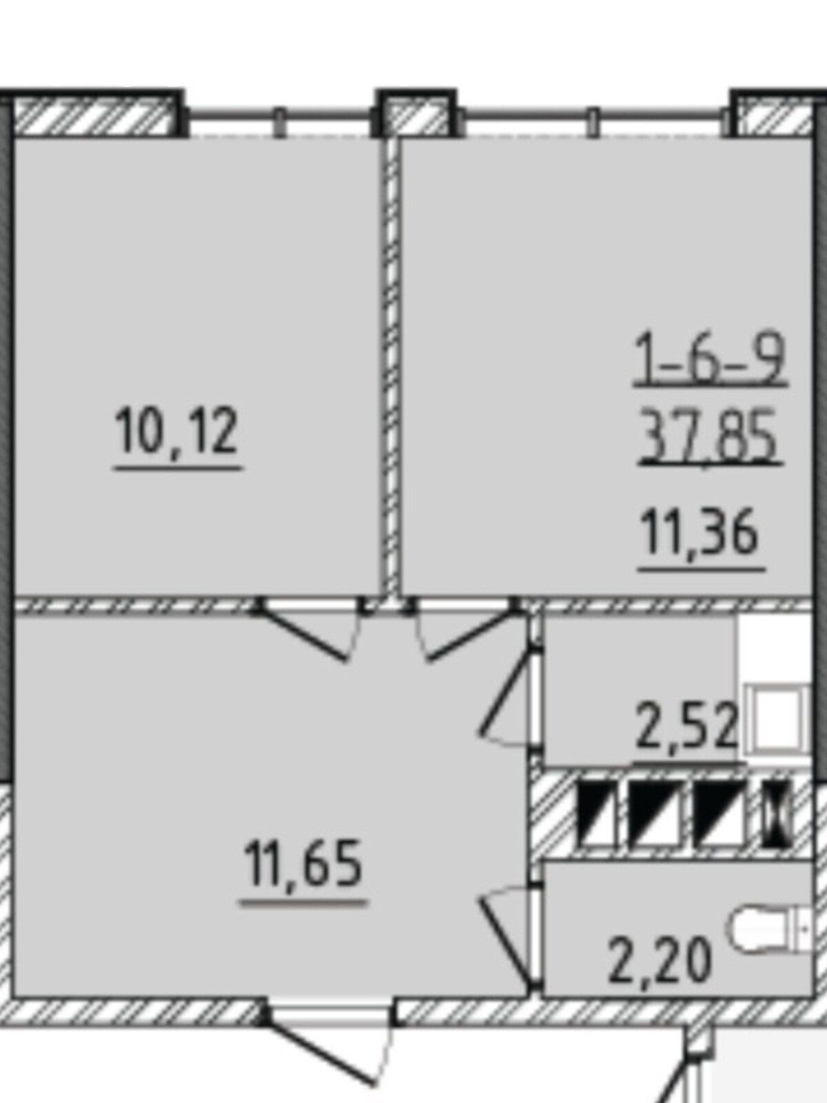Офисное помещение на 37.85 кв.м. в Одессе фото 1 Офисное помещение на 37.85 кв.м. в Одессе фото 1