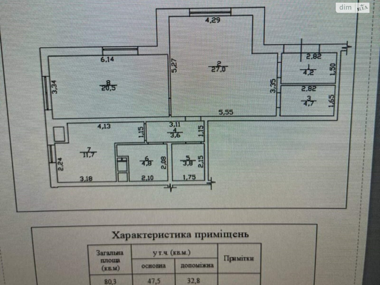 Офисное помещение на 80.3 кв.м. в Одессе фото 1