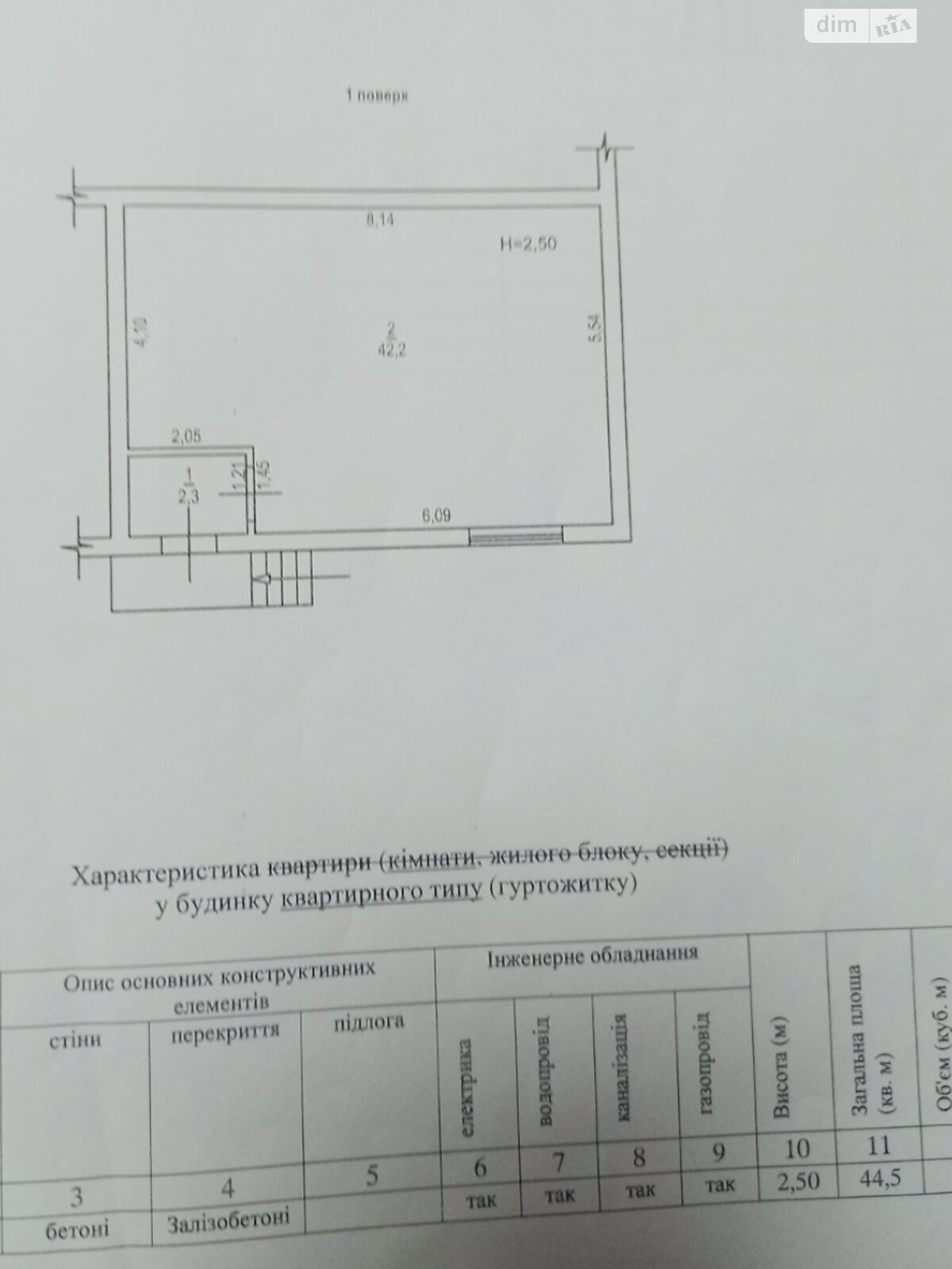 Офисное помещение на 44.5 кв.м. в Одессе фото 1 Офисное помещение на 44.5 кв.м. в Одессе фото 1