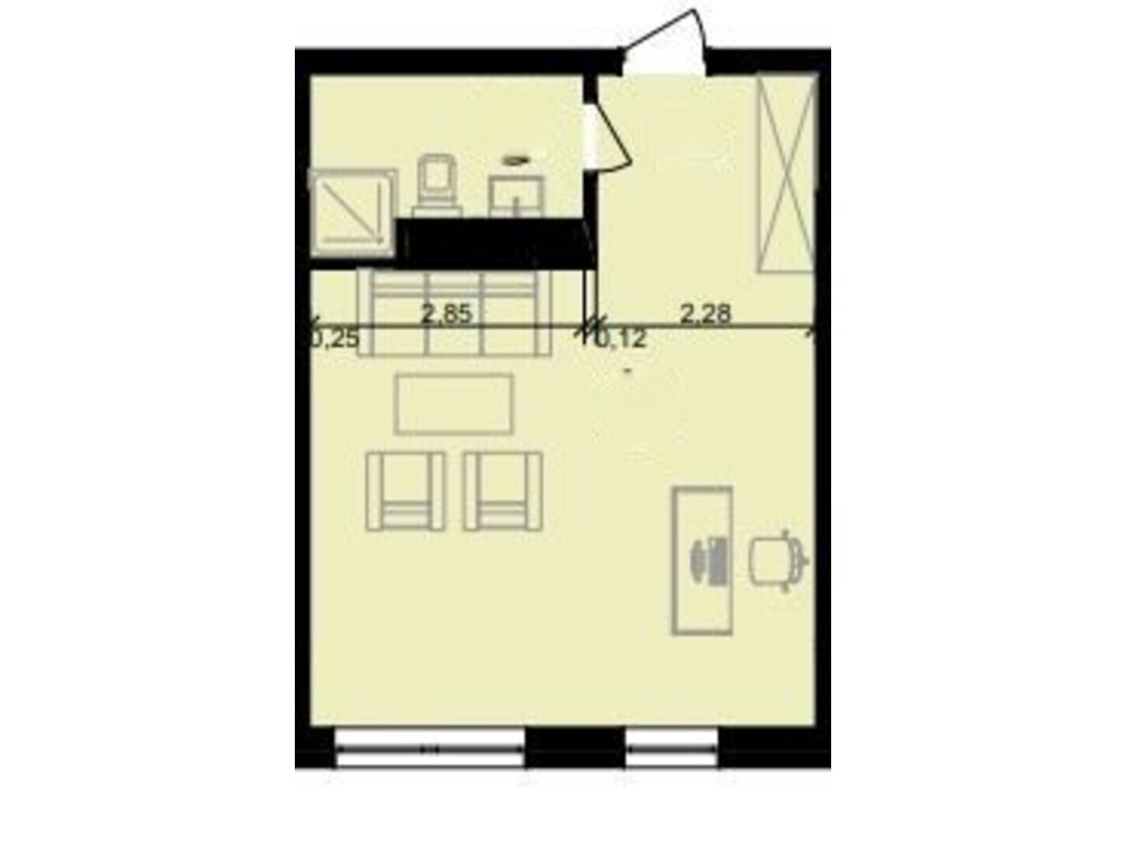 Офисное помещение на 34.1 кв.м. в Тернополе фото 1 Офисное помещение на 34.1 кв.м. в Тернополе фото 1