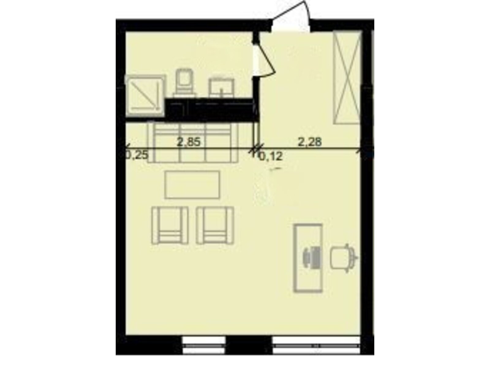 Офісне приміщення на 34.1 кв.м. в Тернополі фото 1 Офісне приміщення на 34.1 кв.м. в Тернополі фото 1