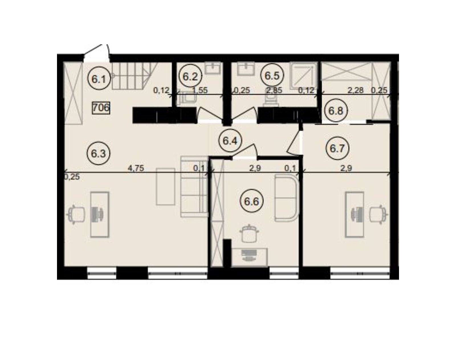 Офісне приміщення на 78.16 кв.м. в Тернополі фото 1 Офісне приміщення на 78.16 кв.м. в Тернополі фото 1
