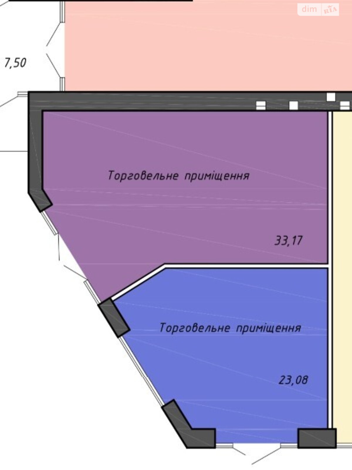 Офисное помещение на 34 кв.м. в Тернополе фото 1