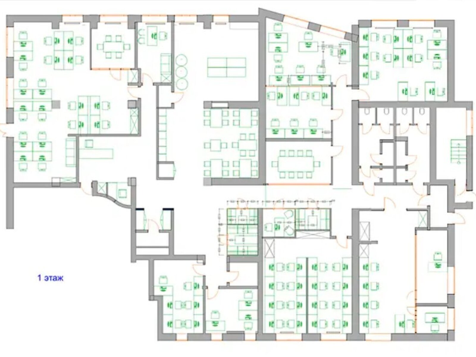 Офісне приміщення на 644 кв.м. в Вінниці фото 1