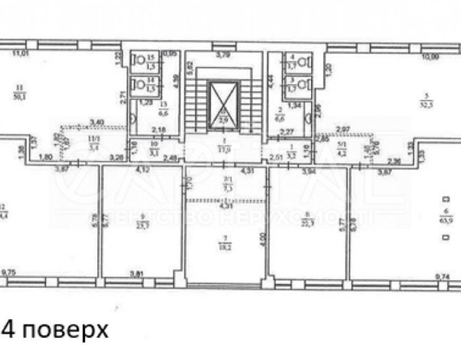 Офисное помещение на 1857 кв.м. в Киеве фото 1