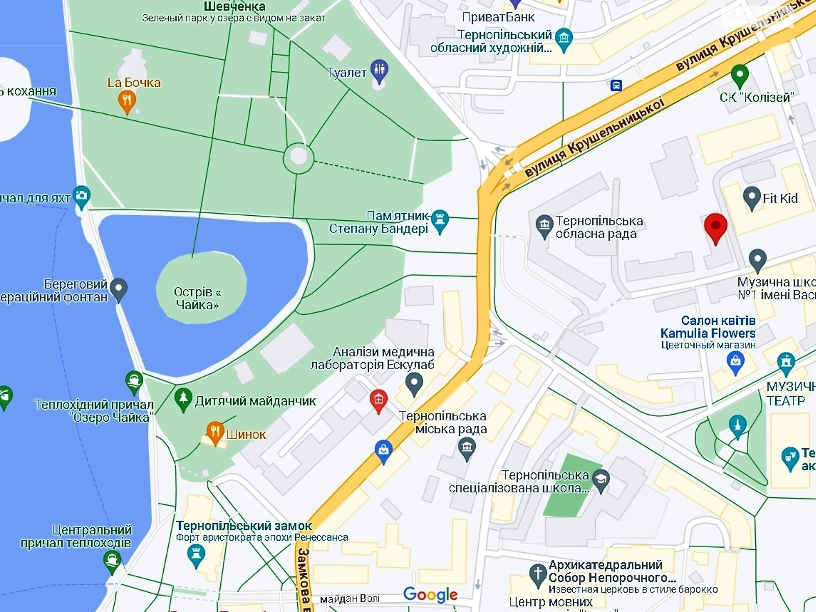 Офісне приміщення на 60 кв.м. в Тернополі фото 1 Офісне приміщення на 60 кв.м. в Тернополі фото 1