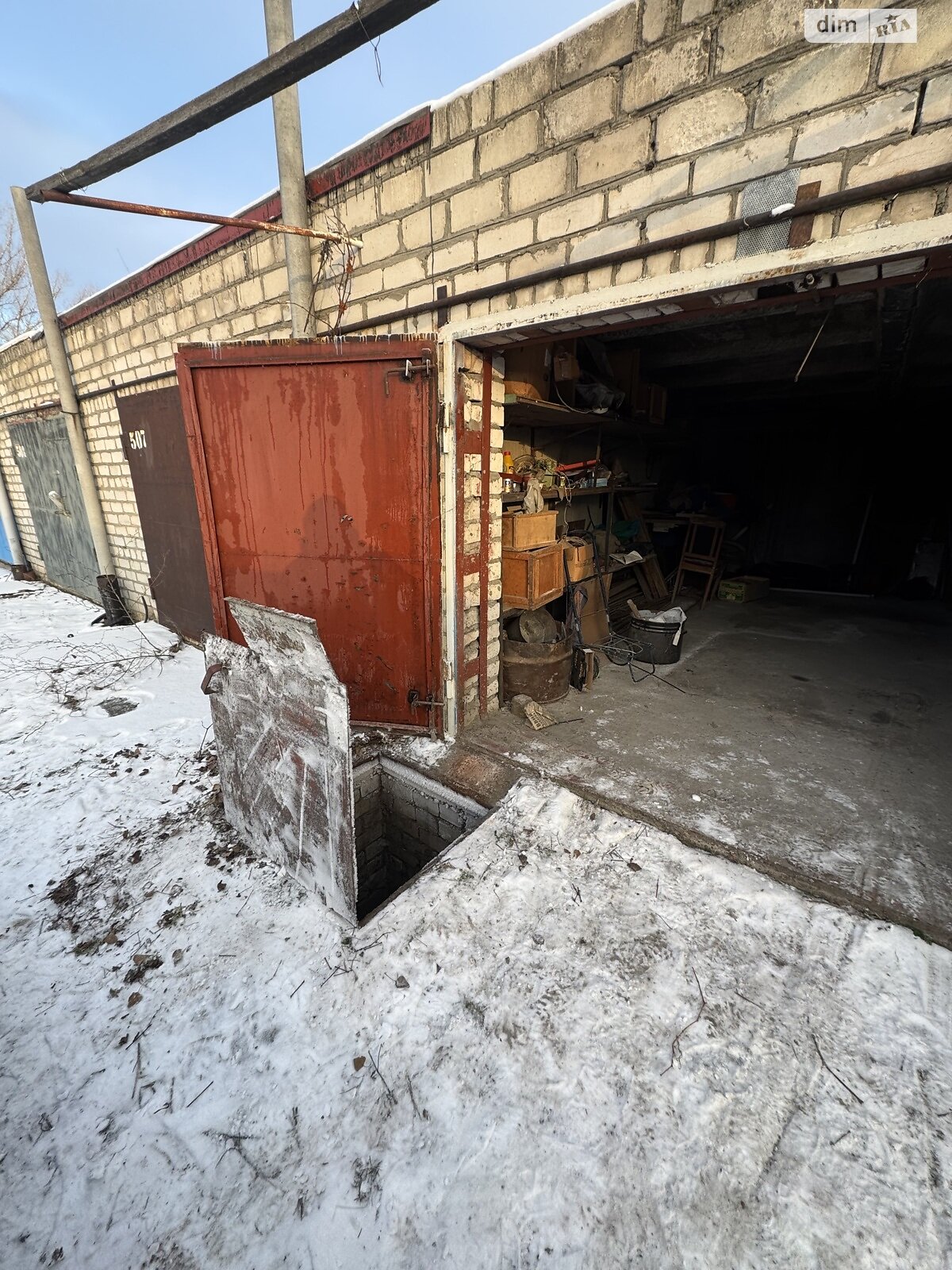 Отдельно стоящий гараж под легковое авто в Кременчуге, площадь 30 кв.м. фото 1