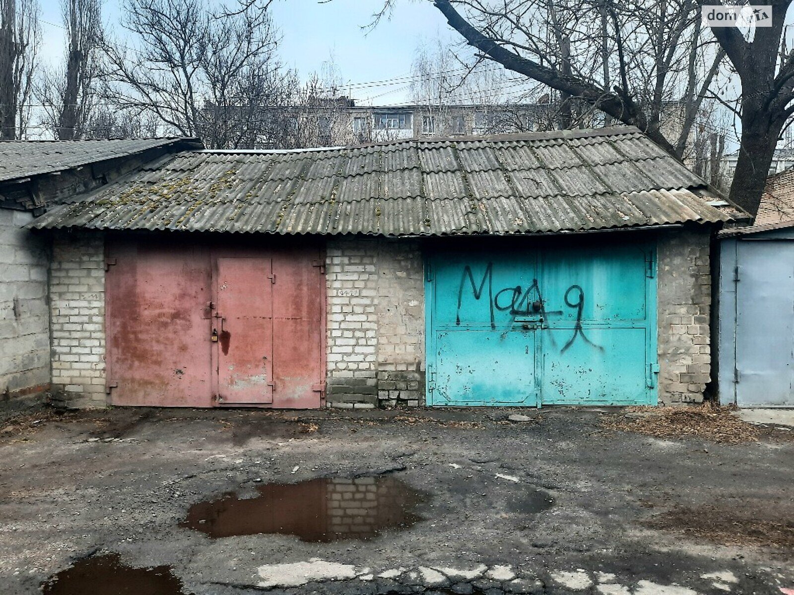 Отдельно стоящий гараж под легковое авто в Кременчуге, площадь 24 кв.м. фото 1