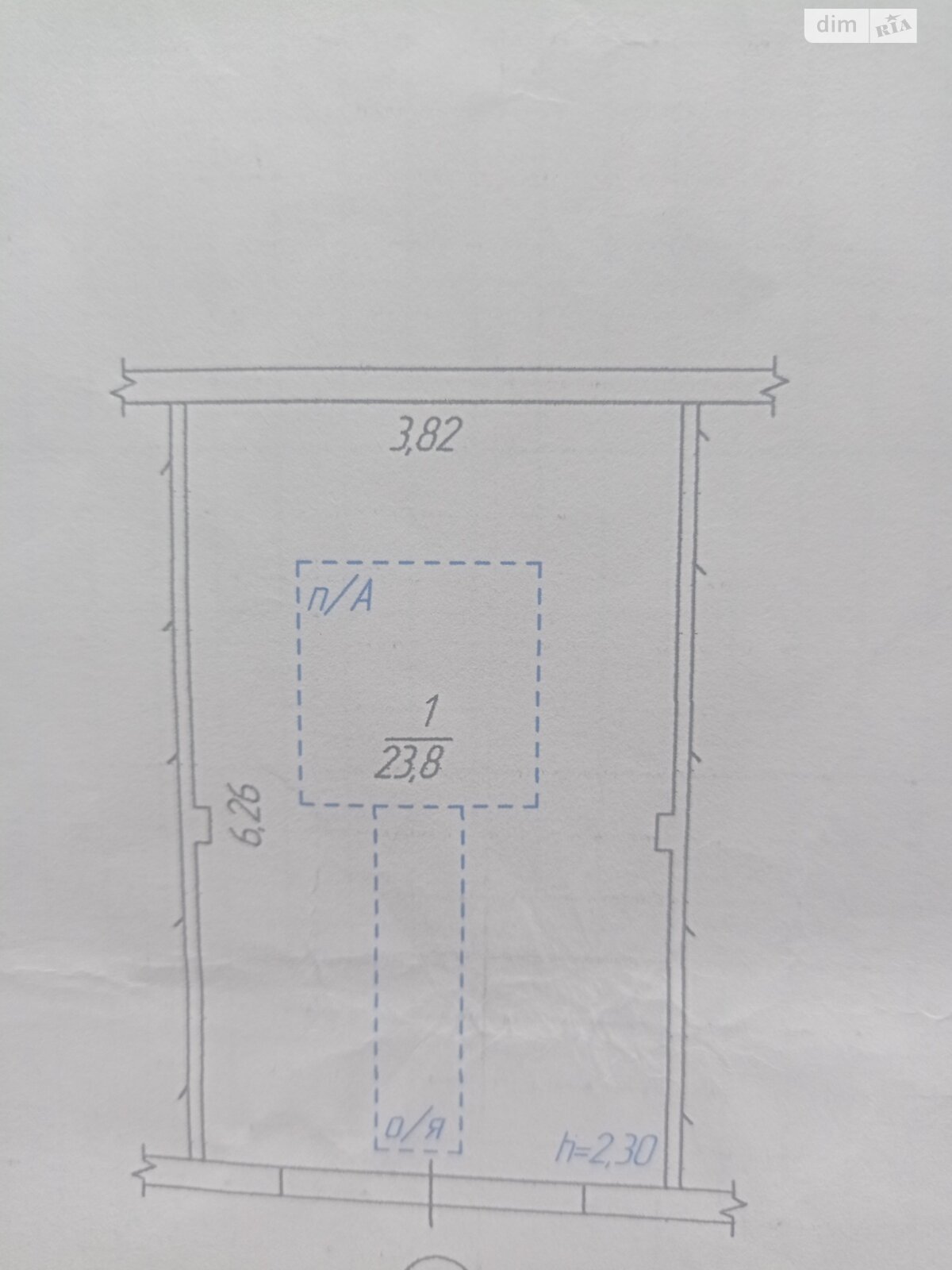 Отдельно стоящий гараж под легковое авто в Виннице, площадь 23.8 кв.м. фото 1