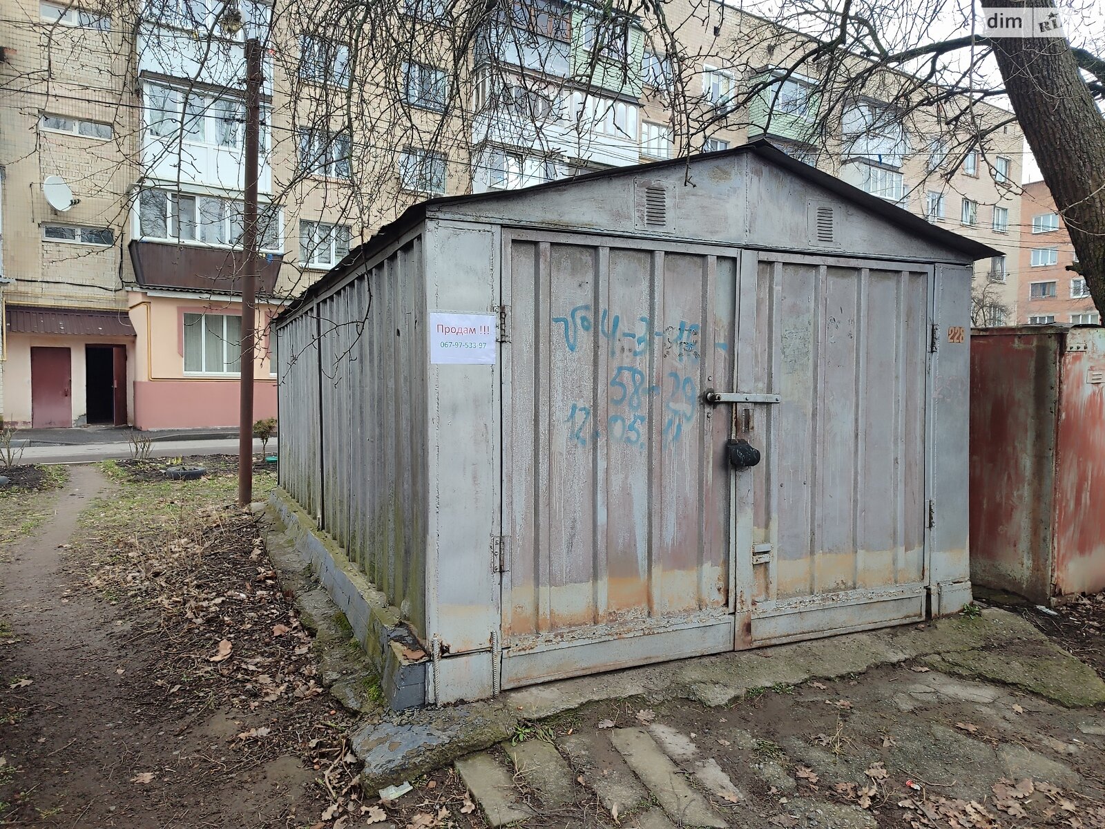 Отдельно стоящий гараж под легковое авто в Виннице, площадь 20 кв.м. фото 1