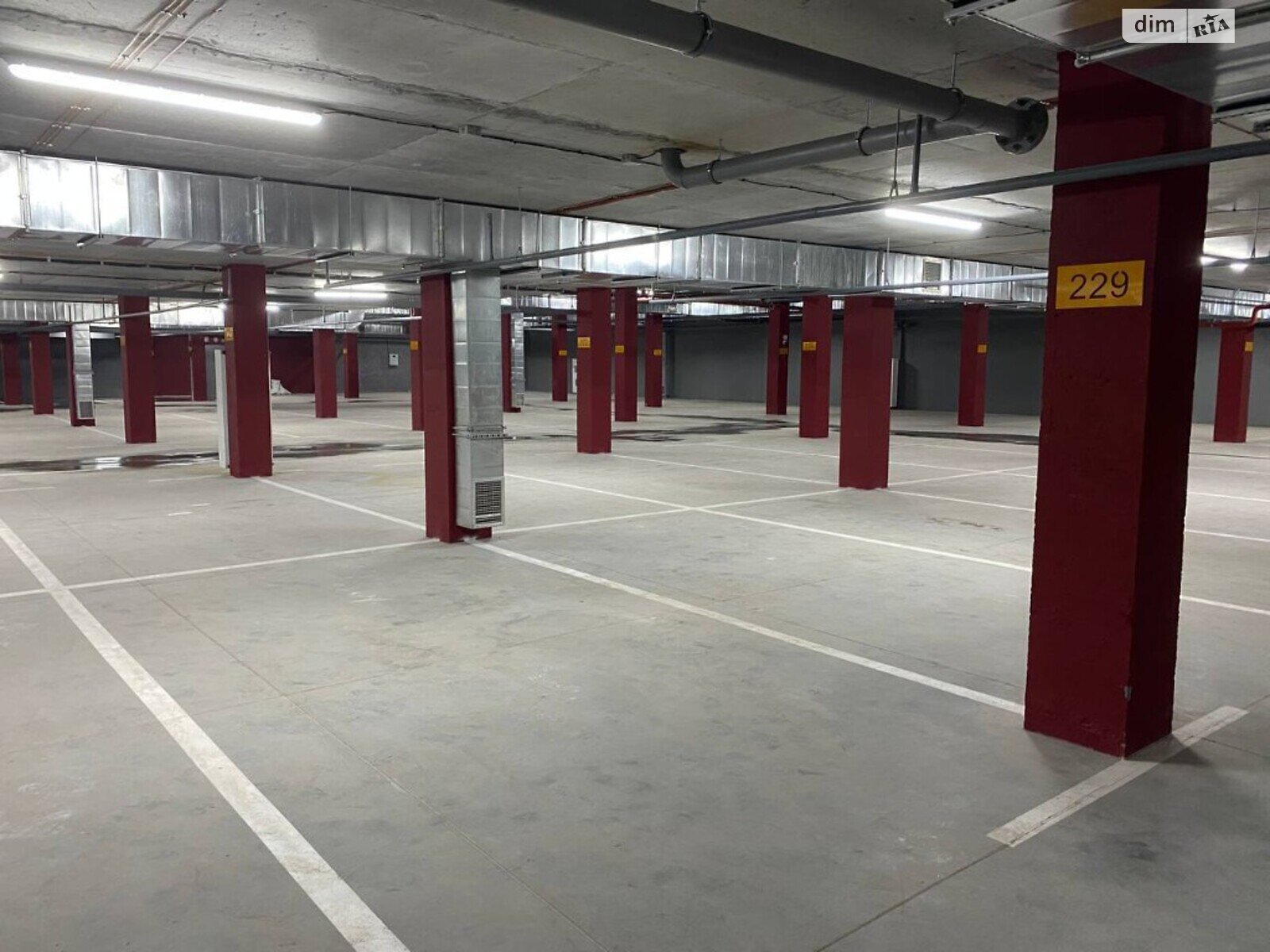 Место в подземном паркинге под легковое авто в Днепре, площадь 16.1 кв.м. фото 1