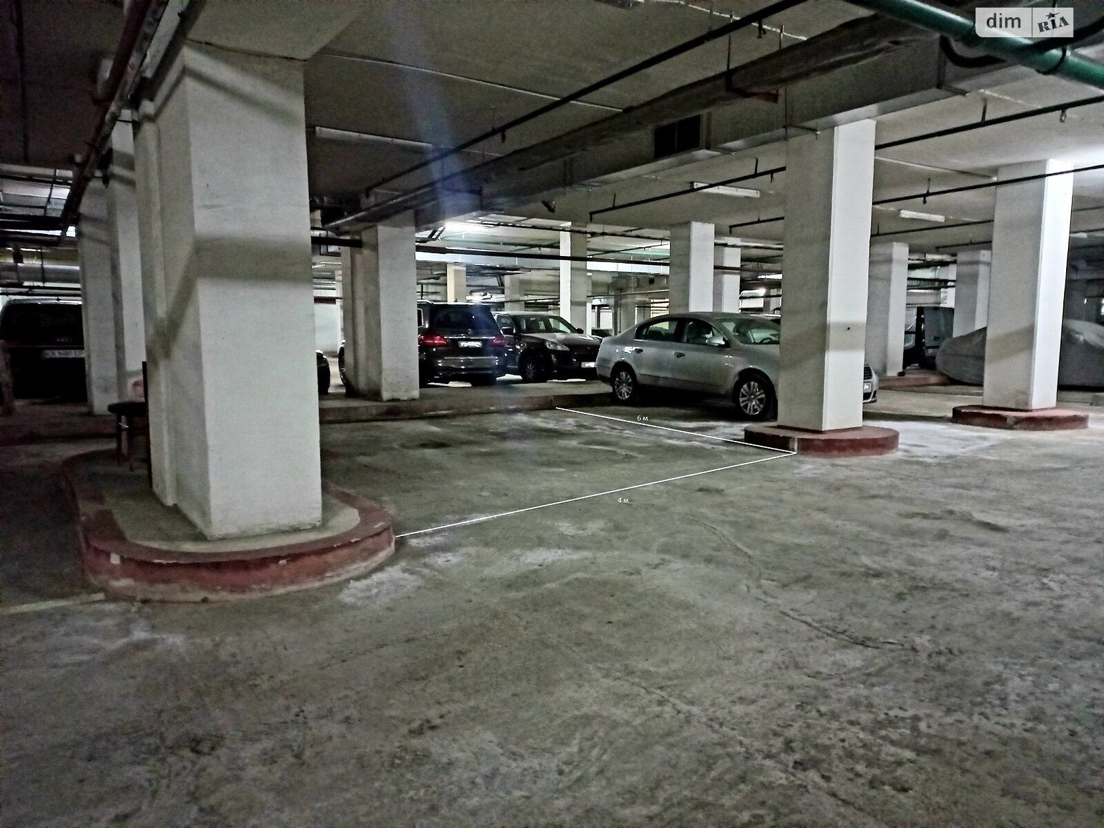 Место в подземном паркинге универсальный в Киеве, площадь 31 кв.м. фото 1 Место в подземном паркинге универсальный в Киеве, площадь 31 кв.м. фото 1