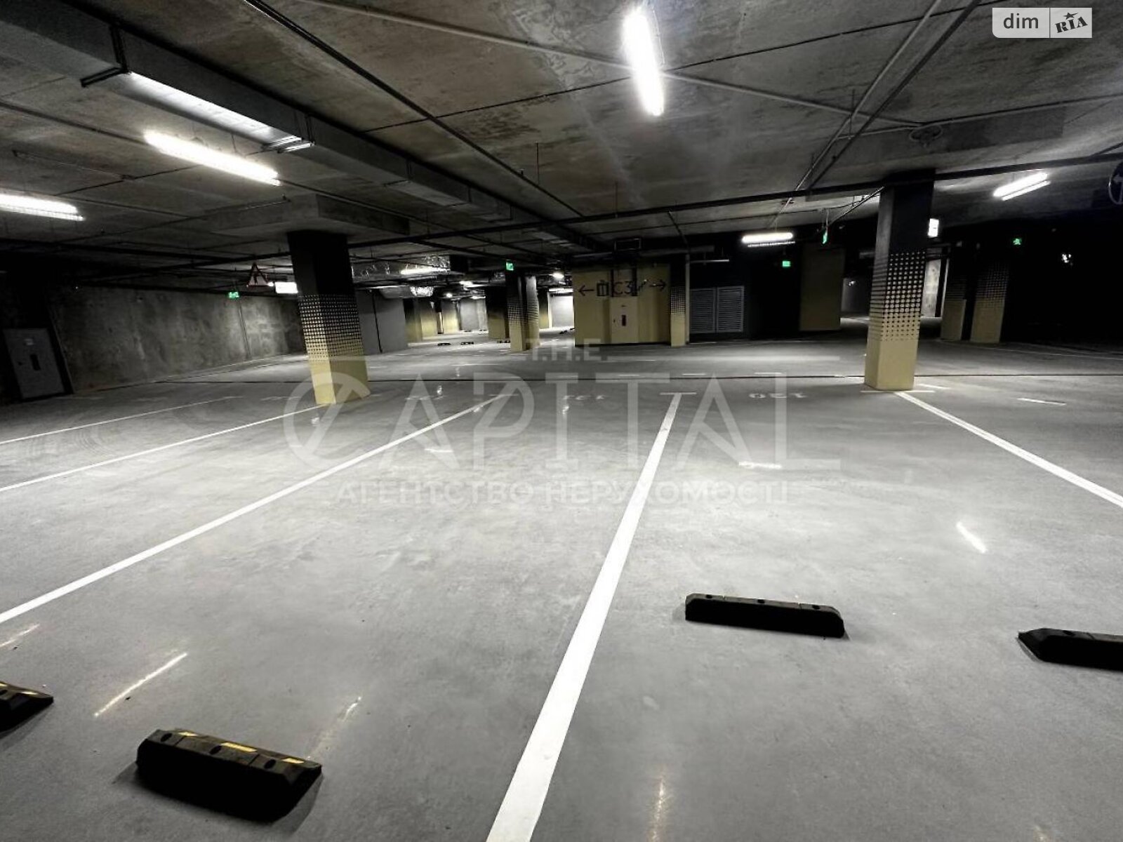 Место в подземном паркинге под легковое авто в Киеве, площадь 11.64 кв.м. фото 1