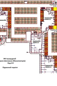 Місце в підземному паркінгу під легкове авто в Києві, площа 34.6 кв.м. фото 2