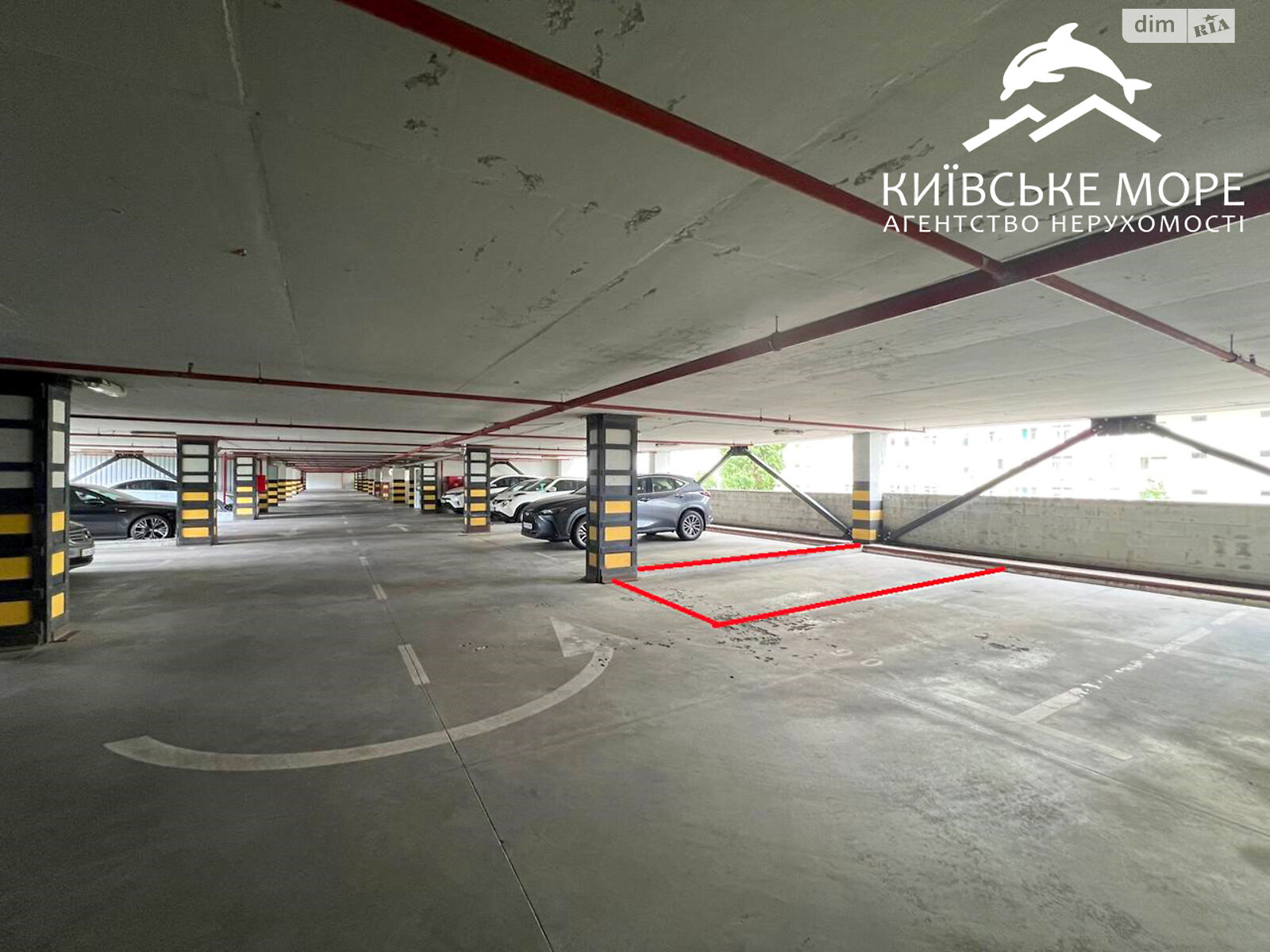 Место в подземном паркинге под легковое авто в Киеве, площадь 15.26 кв.м. фото 1 Место в подземном паркинге под легковое авто в Киеве, площадь 15.26 кв.м. фото 1