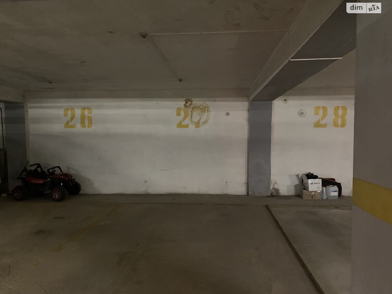 Место в подземном паркинге под легковое авто в Виннице, площадь 15.4 кв.м. фото 1