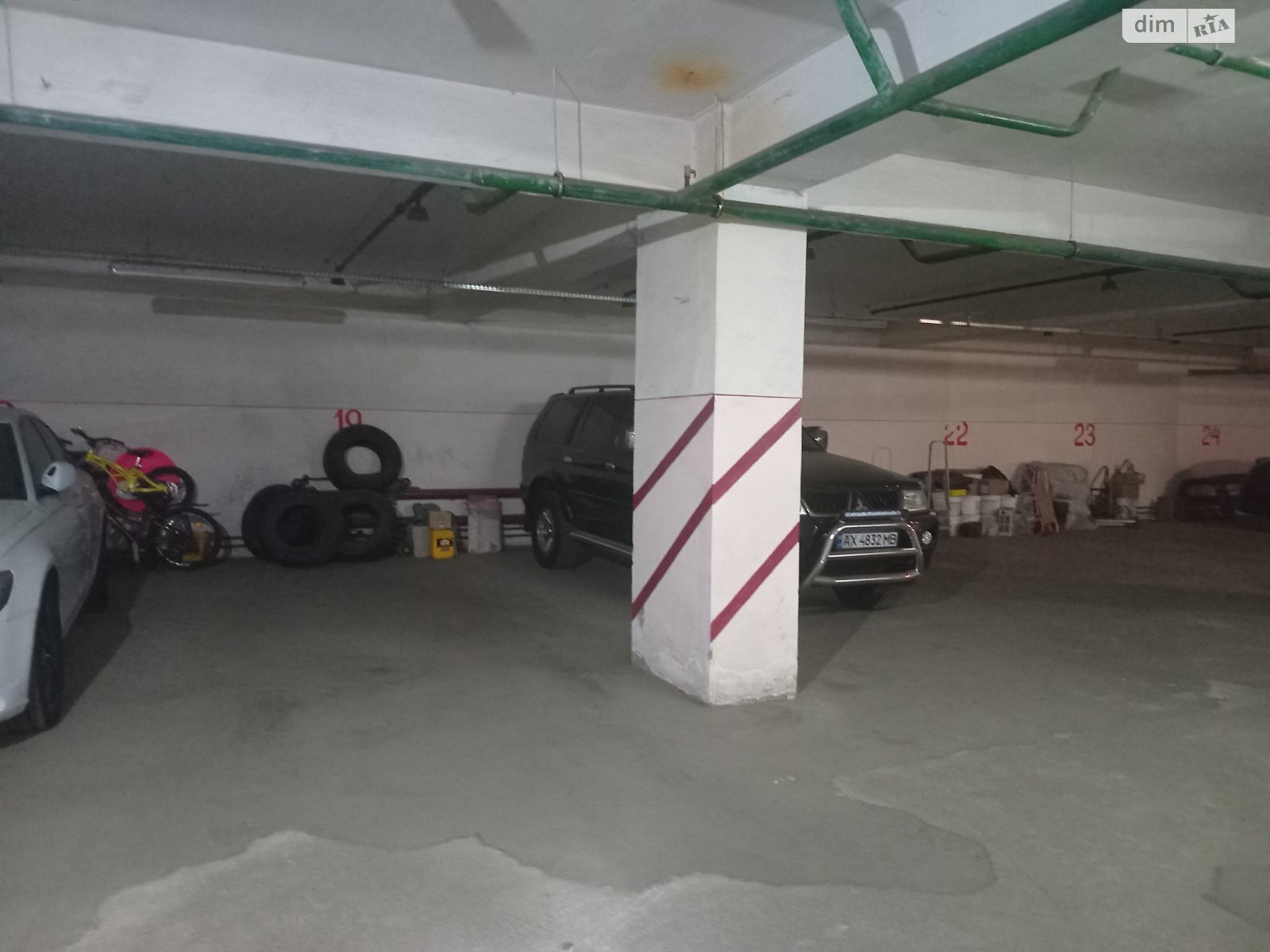 Место в подземном паркинге под легковое авто в Виннице, площадь 14 кв.м. фото 1