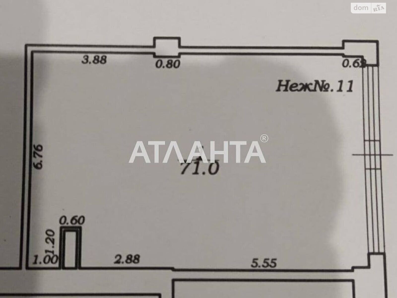 Комерційне приміщення в Одесі, продаж по Гагарінське плато, район Аркадія, ціна: 110 000 доларів за об’єкт фото 1