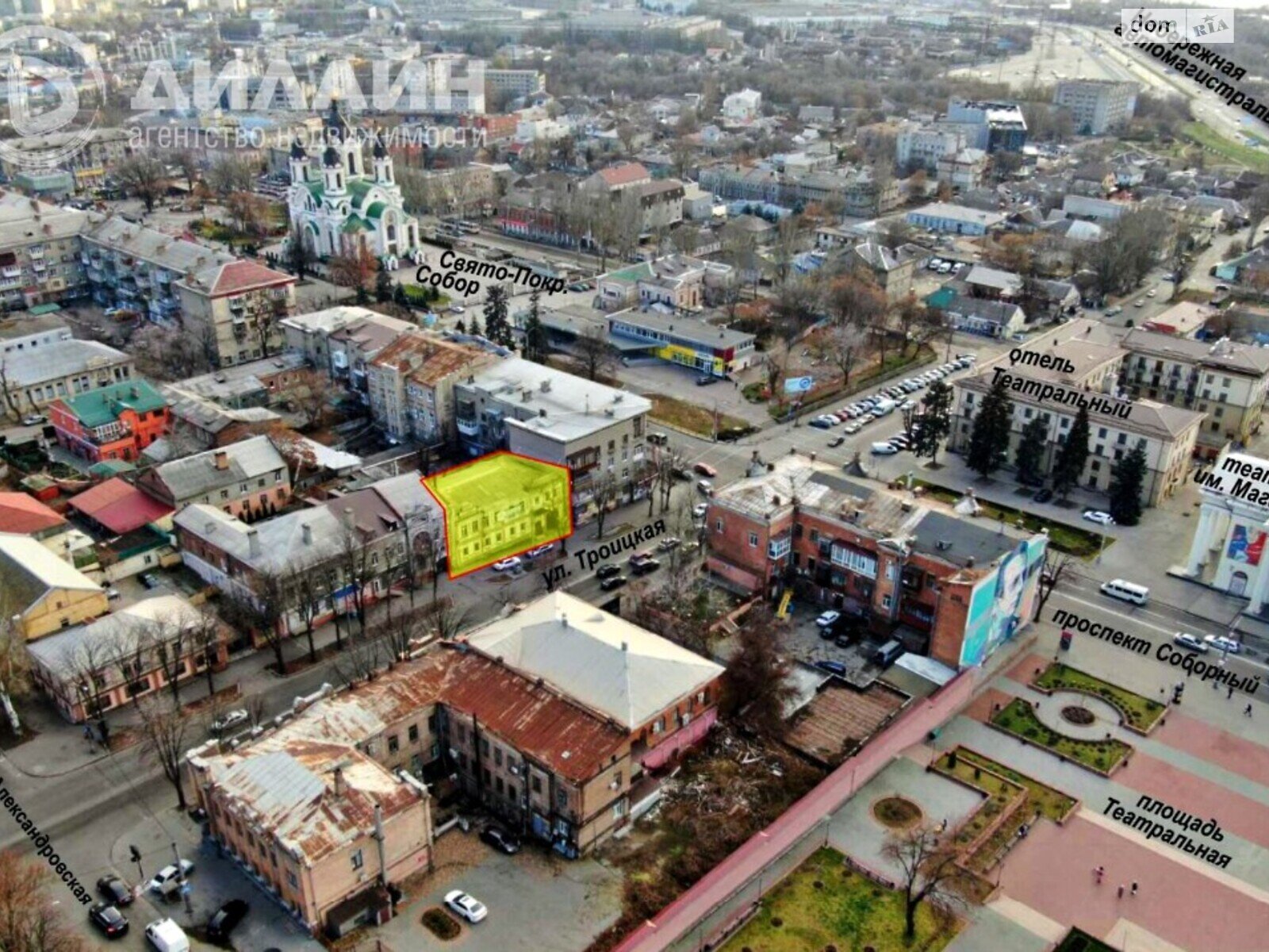 Коммерческое помещение в Запорожье, продажа по Троицкая улица 24, район Александровский (Жовтневый), цена: 165 000 долларов за объект фото 1 Коммерческое помещение в Запорожье, продажа по Троицкая улица 24, район Александровский (Жовтневый), цена: 165 000 долларов за объект фото 1