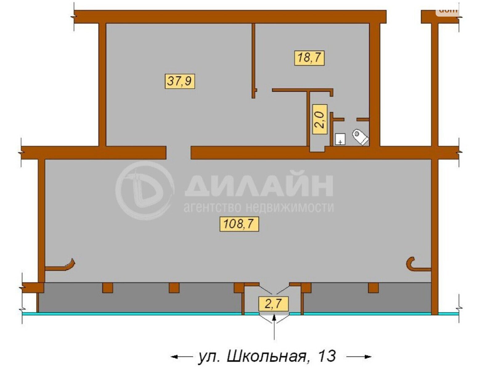 Коммерческое помещение в Запорожье, продажа по Школьная улица 13, цена: 178 000 долларов за объект фото 1 Коммерческое помещение в Запорожье, продажа по Школьная улица 13, цена: 178 000 долларов за объект фото 1