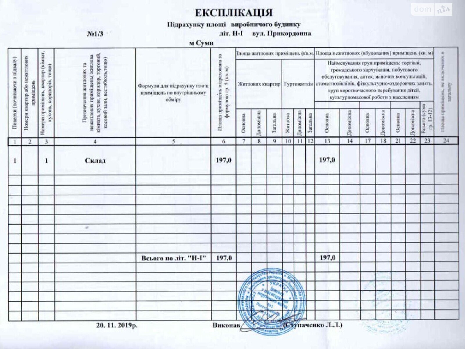 Коммерческое помещение в Сумах, продажа по б Прикордонна 1/3, район Заречный, цена: 45 000 долларов за объект фото 1