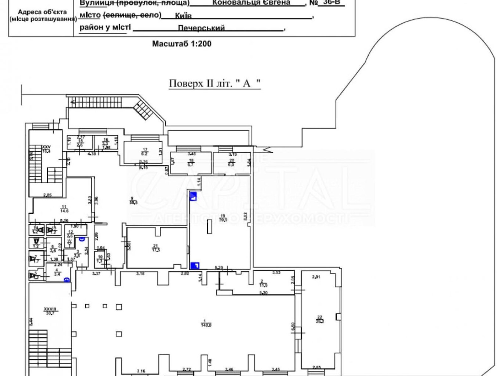 Спеціальне приміщення в Києві, продаж по Коновальця Євгена вулиця 36Б, район Саперне Поле, ціна: 430 000 доларів за об’єкт фото 1