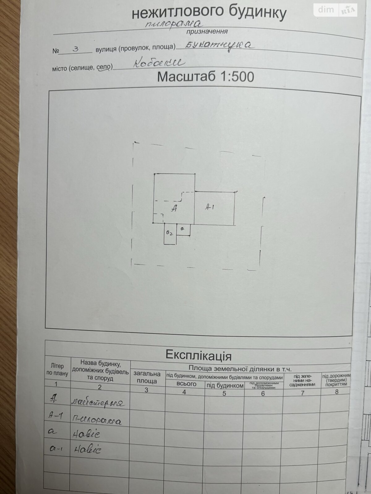 Специальное помещение в Кобаках, Букатчука 3а 3А, цена продажи: 170 000 долларов за объект фото 1 Специальное помещение в Кобаках, Букатчука 3а 3А, цена продажи: 170 000 долларов за объект фото 1