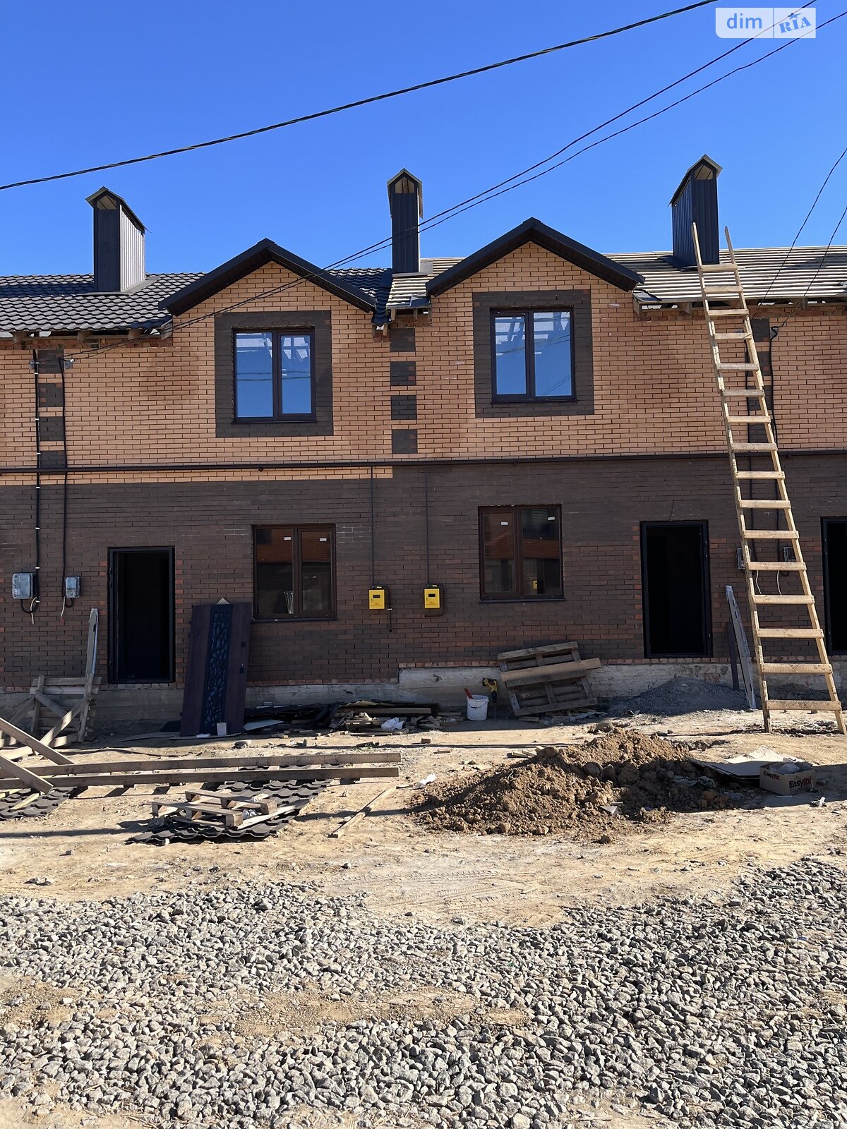 двоповерховий таунхаус, 75 кв. м, цегла. Продаж у Агрономічному фото 1