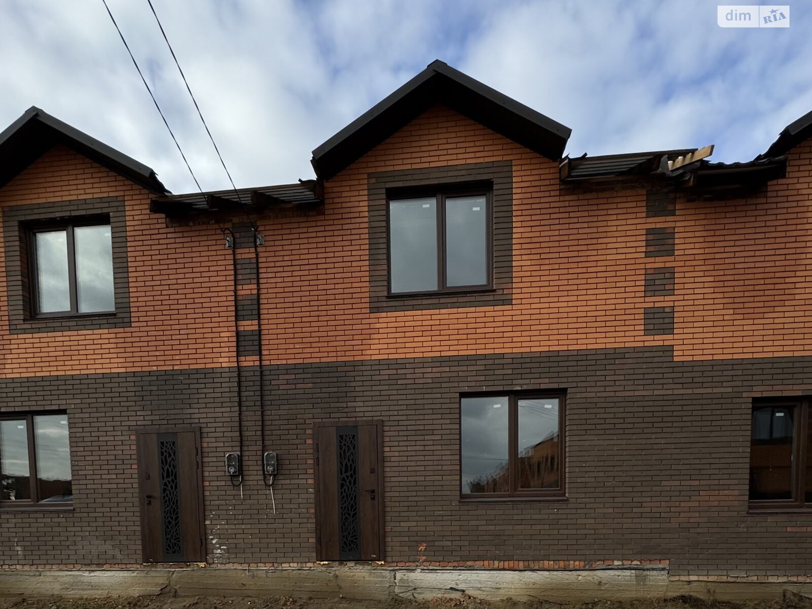 двоповерховий таунхаус, 90 кв. м, кирпич. Продаж у Агрономічному фото 1