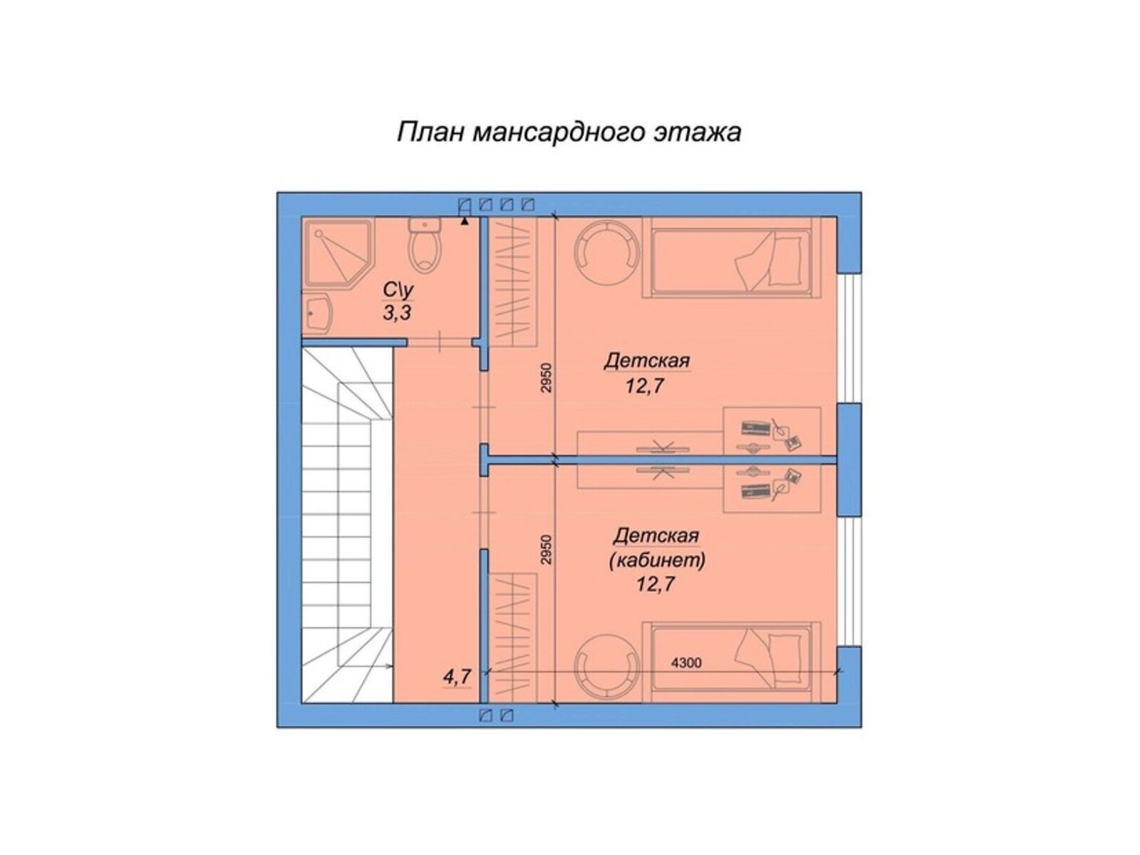 трехэтажный таунхаус, 119 кв. м, монолитно-каркасный. Продажа в Авангарде фото 1