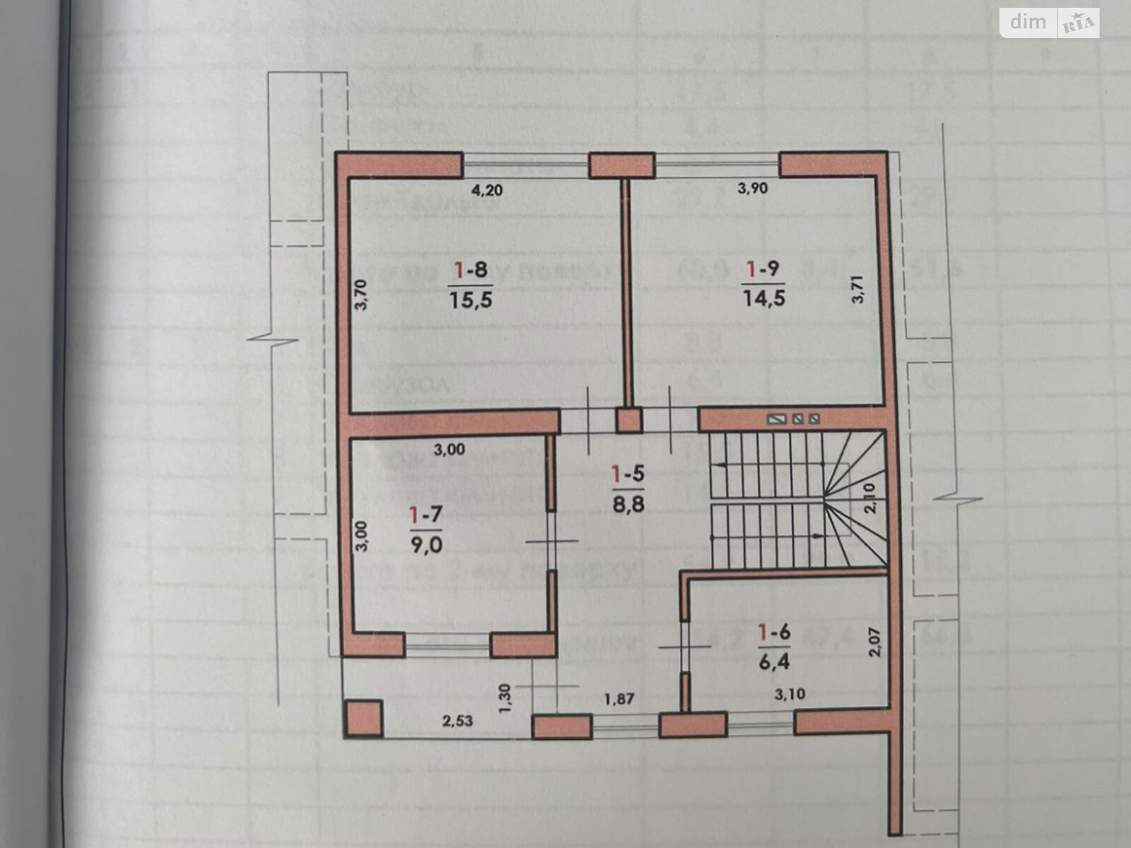 двухэтажный таунхаус, 114.2 кв. м, кирпич. Продажа в Бармаках фото 1