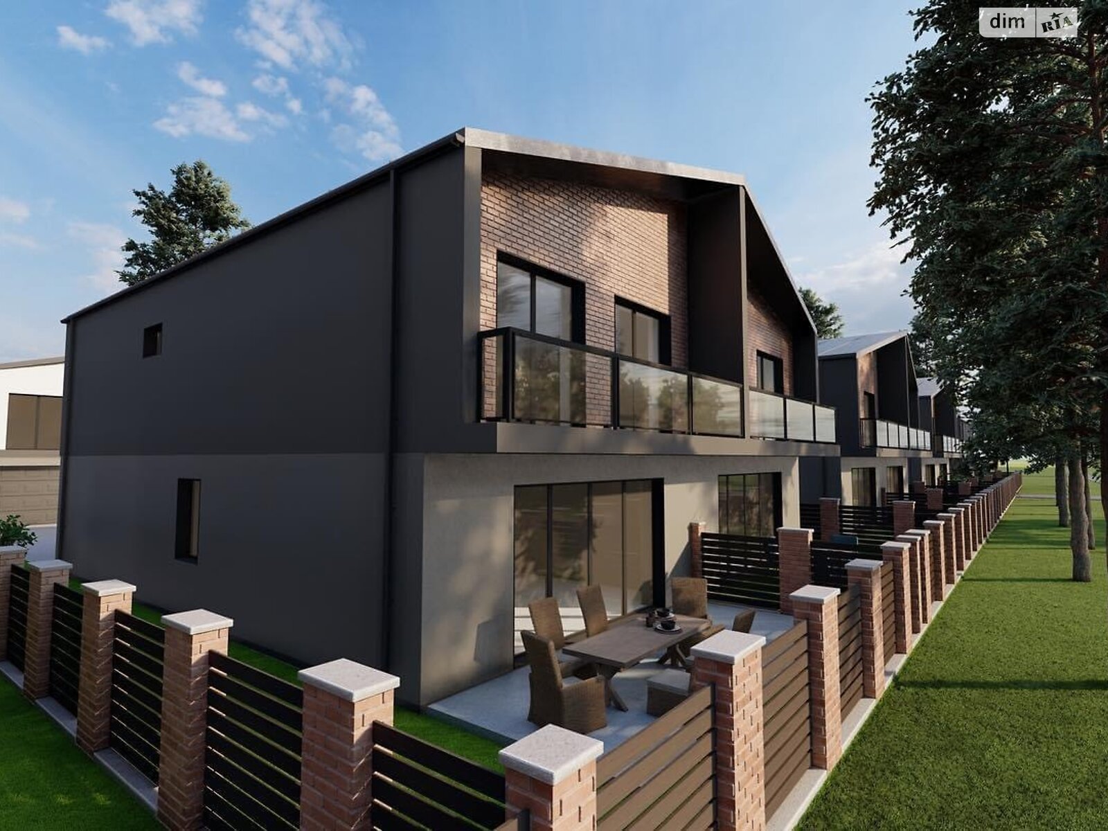 чотириповерховий таунхаус, 135 кв. м, цегла. Продаж у Байківці фото 1 чотириповерховий таунхаус, 135 кв. м, цегла. Продаж у Байківці фото 1