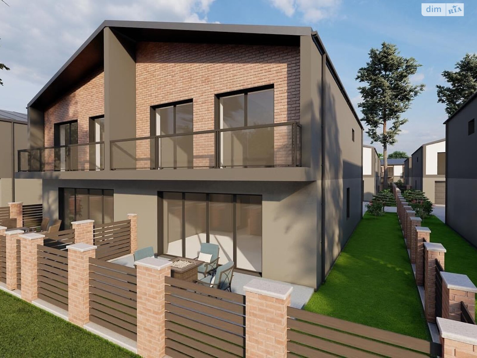 чотириповерховий таунхаус, 135 кв. м, цегла. Продаж у Байківці фото 1 чотириповерховий таунхаус, 135 кв. м, цегла. Продаж у Байківці фото 1