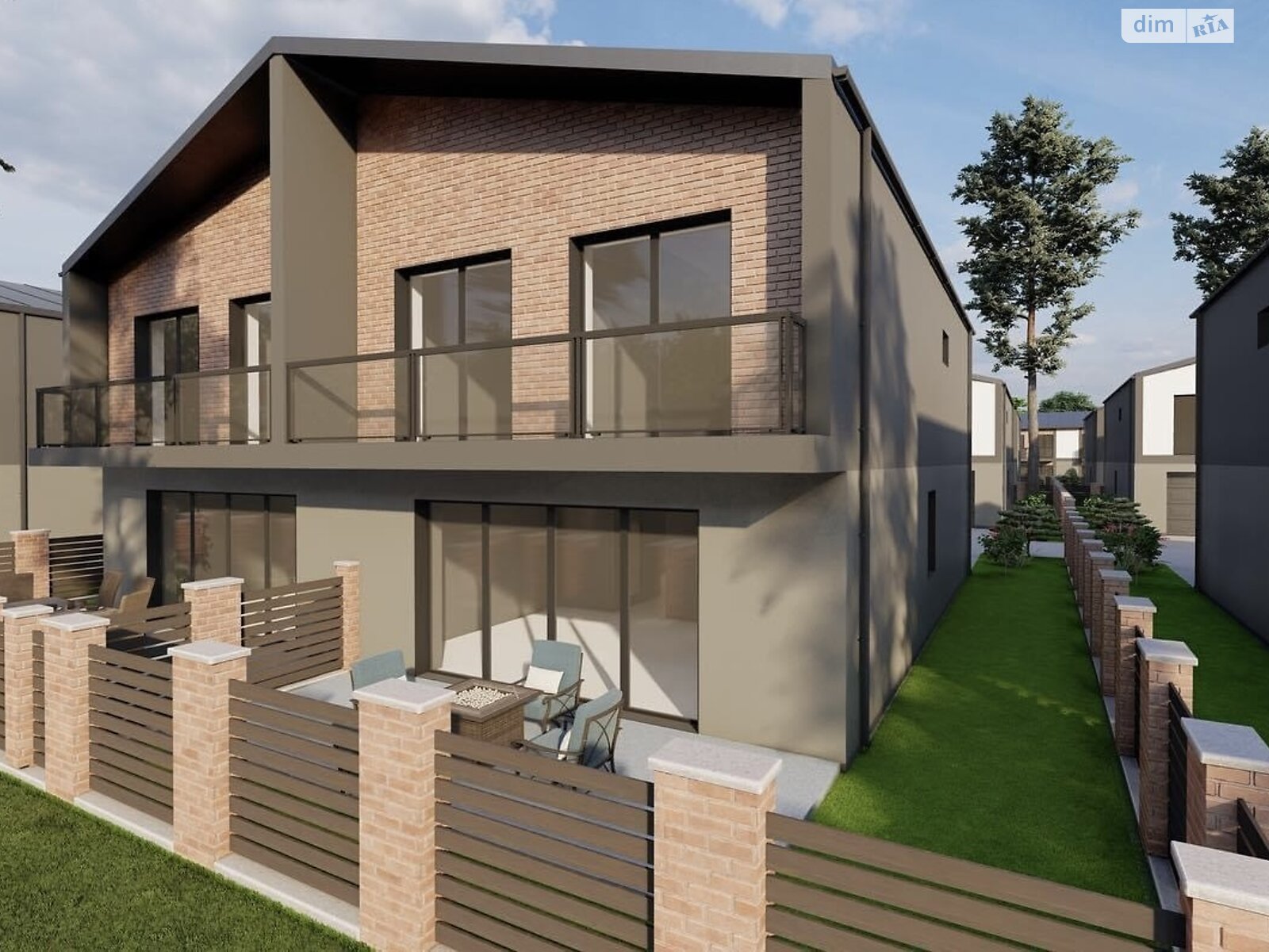 чотириповерховий таунхаус, 135 кв. м, цегла. Продаж у Байківці фото 1 чотириповерховий таунхаус, 135 кв. м, цегла. Продаж у Байківці фото 1