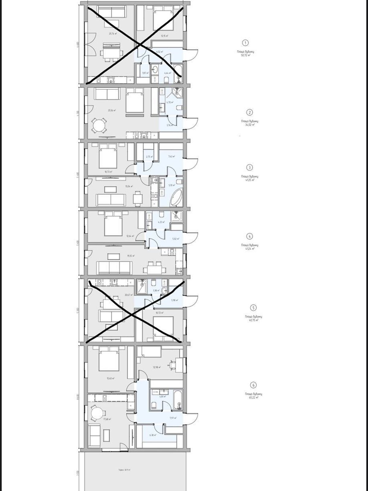 одноэтажный таунхаус, 34.02 кв. м, газобетон. Продажа в Белой Церкви фото 1 одноэтажный таунхаус, 34.02 кв. м, газобетон. Продажа в Белой Церкви фото 1