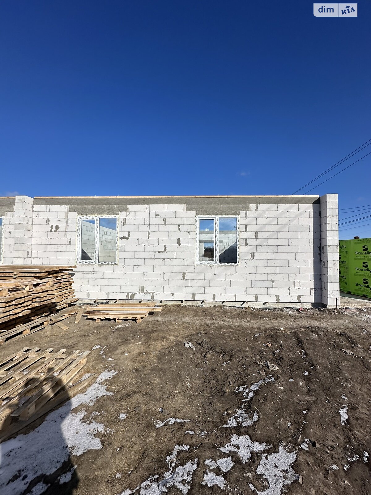 одноэтажный таунхаус, 34.02 кв. м, газобетон. Продажа в Белой Церкви фото 1 одноэтажный таунхаус, 34.02 кв. м, газобетон. Продажа в Белой Церкви фото 1