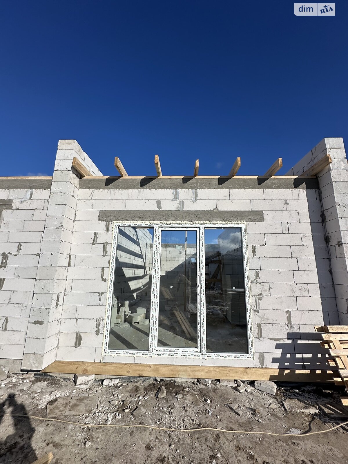 одноэтажный таунхаус, 34.02 кв. м, газобетон. Продажа в Белой Церкви фото 1 одноэтажный таунхаус, 34.02 кв. м, газобетон. Продажа в Белой Церкви фото 1