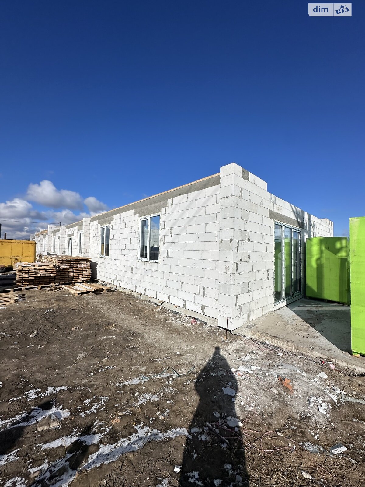 одноэтажный таунхаус, 34.02 кв. м, газобетон. Продажа в Белой Церкви фото 1 одноэтажный таунхаус, 34.02 кв. м, газобетон. Продажа в Белой Церкви фото 1