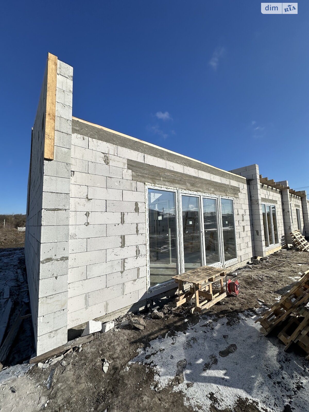одноэтажный таунхаус, 34.02 кв. м, газобетон. Продажа в Белой Церкви фото 1 одноэтажный таунхаус, 34.02 кв. м, газобетон. Продажа в Белой Церкви фото 1