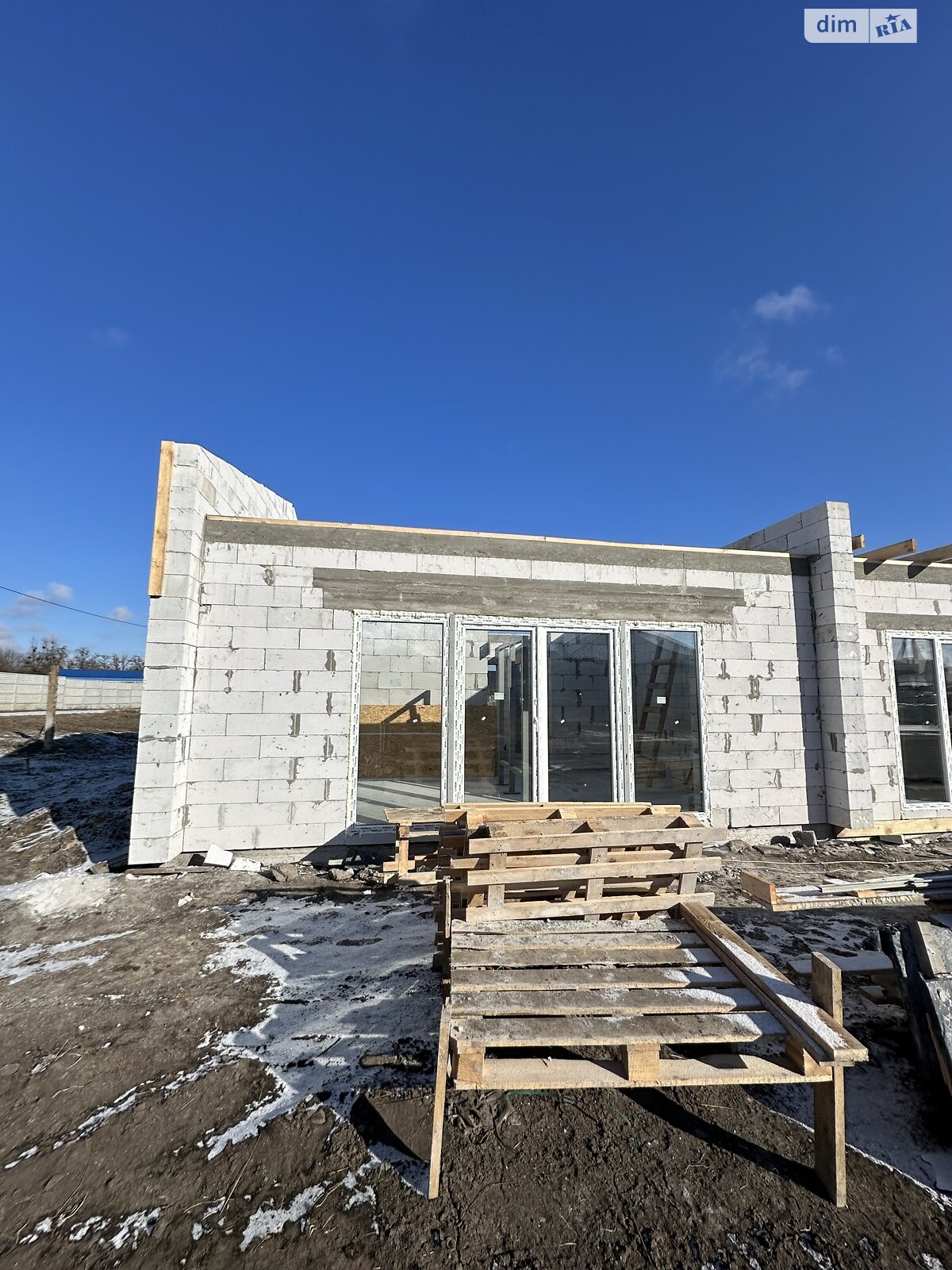 одноэтажный таунхаус, 34.02 кв. м, газобетон. Продажа в Белой Церкви фото 1 одноэтажный таунхаус, 34.02 кв. м, газобетон. Продажа в Белой Церкви фото 1
