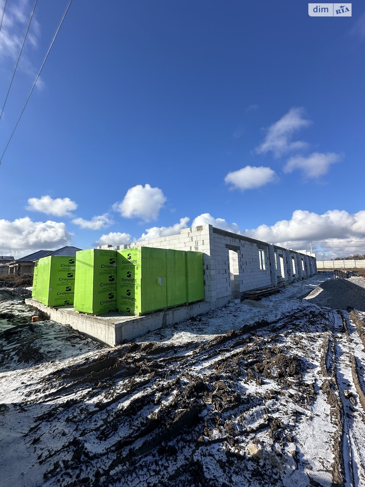 одноэтажный таунхаус, 34.02 кв. м, газобетон. Продажа в Белой Церкви фото 1 одноэтажный таунхаус, 34.02 кв. м, газобетон. Продажа в Белой Церкви фото 1