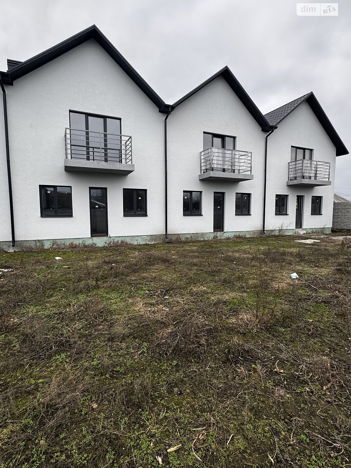 двухэтажный таунхаус, 115 кв. м, пеноблок. Продажа в Белой Церкви район Заречье фото 1