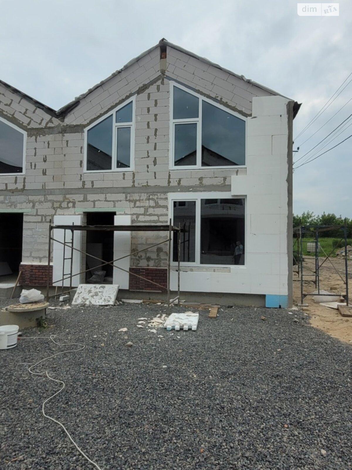 двоповерховий таунхаус, 34.8 кв. м, газобетон. Продаж у Білогородці фото 1 двоповерховий таунхаус, 34.8 кв. м, газобетон. Продаж у Білогородці фото 1