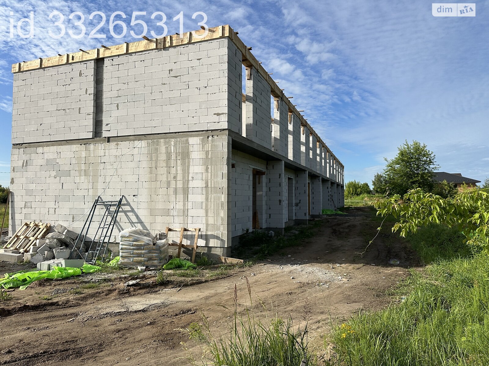 двухэтажный таунхаус, 75 кв. м, газобетон. Продажа в Белогородке фото 1 двухэтажный таунхаус, 75 кв. м, газобетон. Продажа в Белогородке фото 1