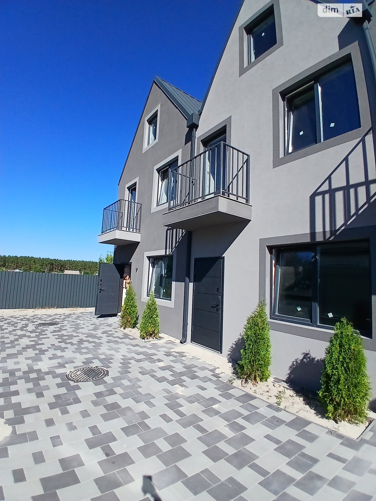 двоповерховий таунхаус, 66 кв. м, пеноблок. Продаж у Білогородці фото 1