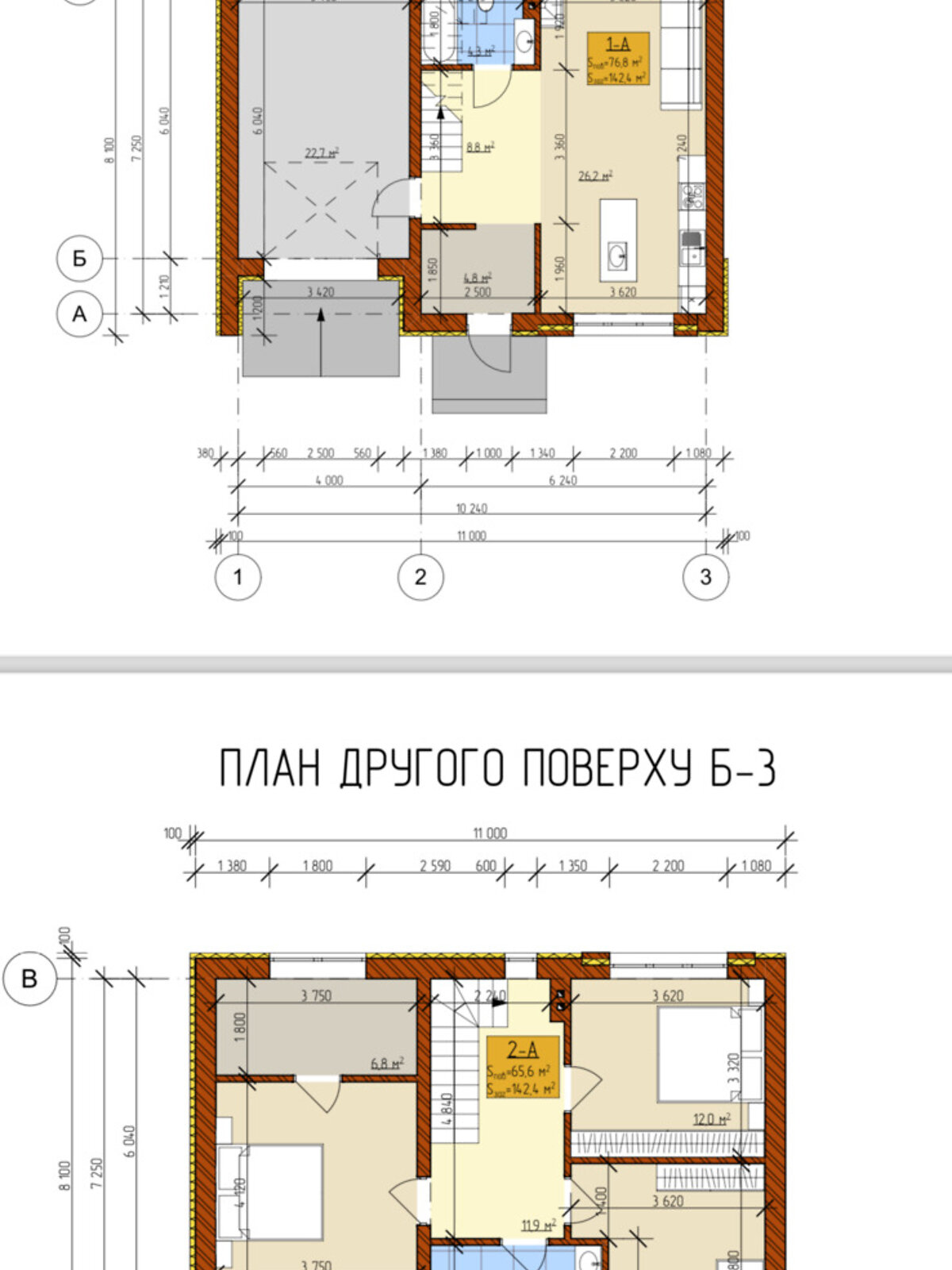 двухэтажный таунхаус, 140 кв. м, кирпич. Продажа в Березиной район Ленинский фото 1