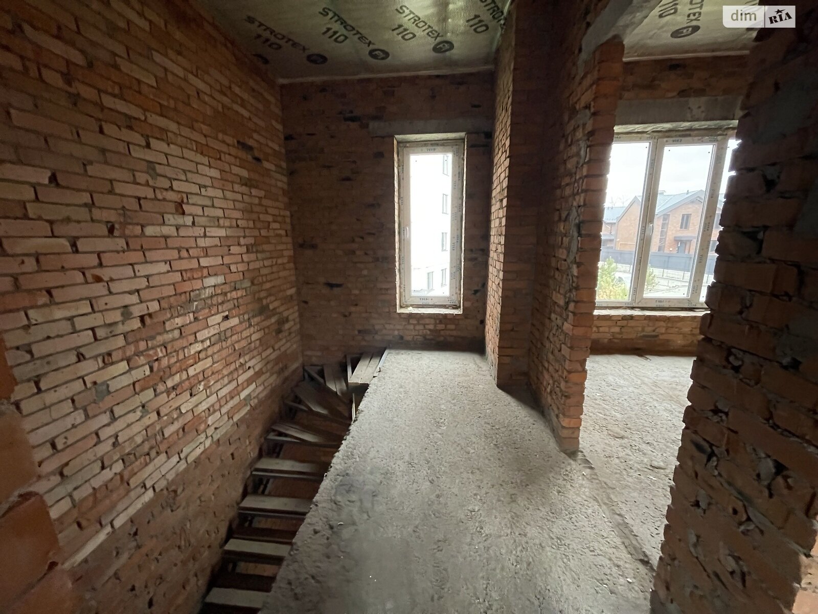 двоповерховий таунхаус, 83 кв. м, цегла. Продаж у Березині фото 1