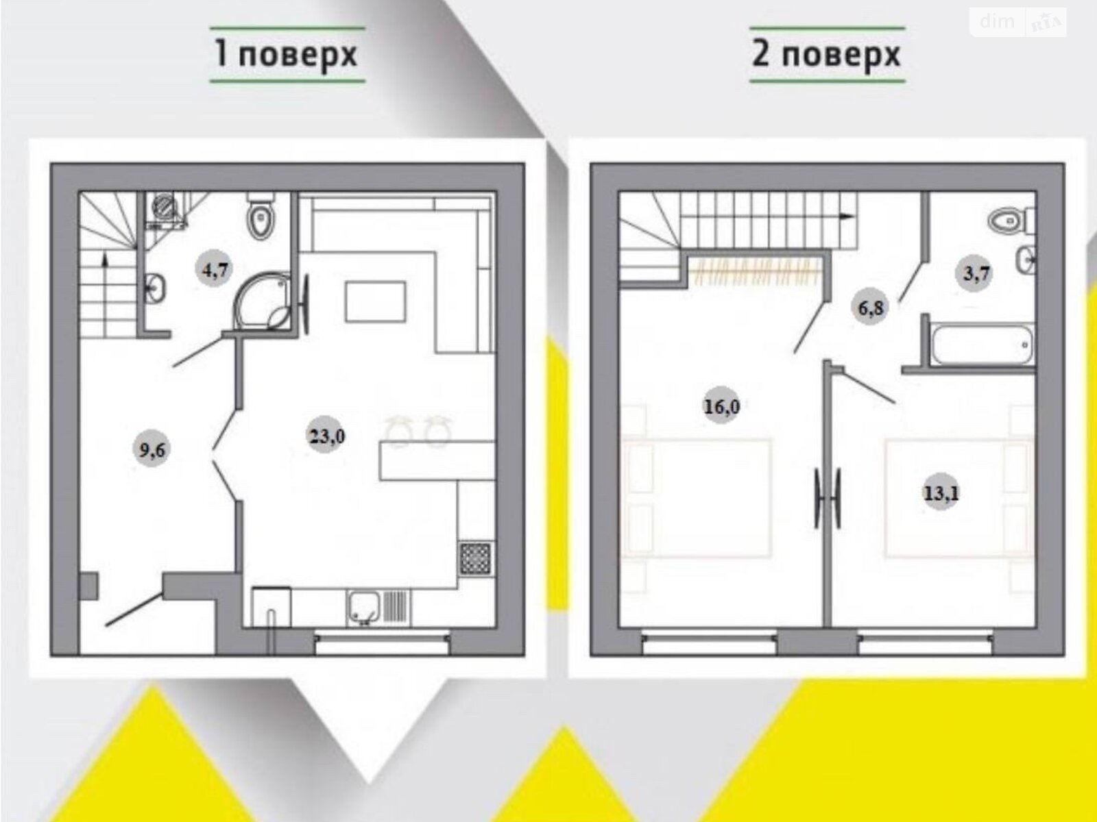 двоповерховий таунхаус, 78 кв. м, цегла. Продаж в Борисполі, район Бориспіль фото 1 двоповерховий таунхаус, 78 кв. м, цегла. Продаж в Борисполі, район Бориспіль фото 1