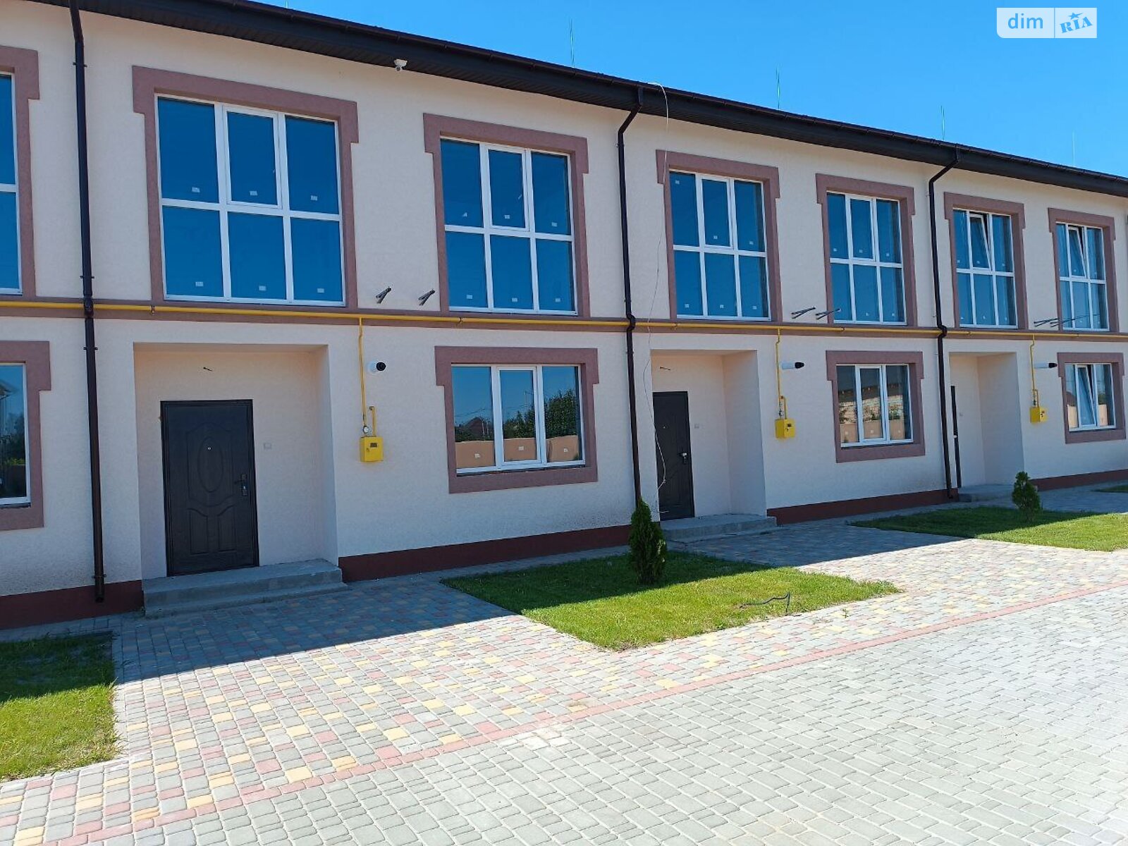 двухэтажный таунхаус, 72.1 кв. м, газобетон. Продажа в Борисполе фото 1 двухэтажный таунхаус, 72.1 кв. м, газобетон. Продажа в Борисполе фото 1