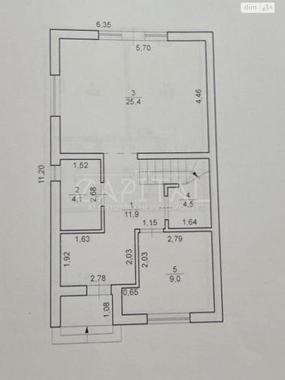 двоповерховий таунхаус, 106 кв. м, цегла. Продаж у Броварах фото 1 двоповерховий таунхаус, 106 кв. м, цегла. Продаж у Броварах фото 1